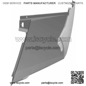 Polaris Off Road Front Fender, Right, Avalanche Gray,  OEM Part 5455235-453, Qty 1