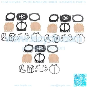 Kawasaki CDk-2 Triple Carb Carburetor Rebuild Kit STX ZXI 900 1100
