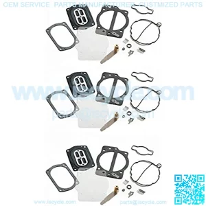 3X Carburetor Carb Rebuild Repair Kit for Kawasaki Ultra 150 900 1100 ZXi STXR STX-R 1100 STX 98-99 1100 ZXi 98-03 Replaces CDKCV