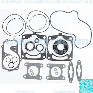 Polaris Full Engine Gasket Set 600cc 600 Indy Voyager INTL 144 2015 Snowmobile Liquid Cooled 2 Cylinder PWC 123-12012