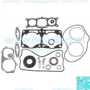 Polaris Full Engine Gasket Set 800cc 800 IQ 2008-2010 Snowmobile Liquid Cooled 2 Cylinder PWC 123-12016