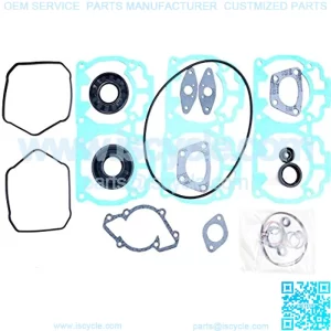 Full Engine Gasket Set 597 cc Engine Type 593 500 SS GTX Sport 2005-2009 Snowmobile Liquid Cooled 2 Cylinder PWC 123-15011