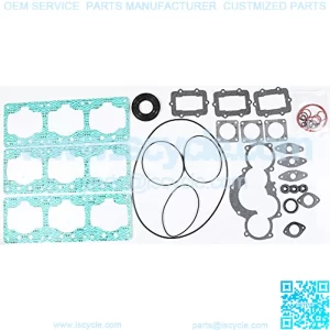 Full Engine Gasket Set 796.3 cc Engine Type 800 Formula III 809 1999-2000 Snowmobile Liquid Cooled 3 Cylinder PWC 123-15004