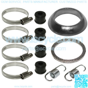 Exhaust Muffler Gasket Kit for Arctic Cat 400 2X4 4X4 2004-2011 2013-2015