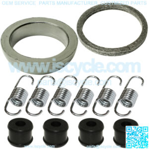 Exhaust Muffler Gasket Kit for Arctic Cat Prowler Xt 1000 4X4 / Xtz 1000 4X4
