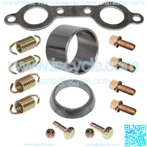 Exhaust Muffler Gasket Kit for Polaris Ranger RZR 800 EFI 2011 2012 2013 2014