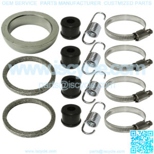 Exhaust Muffler Gasket Kit for Arctic Cat 1000 4X4 Mudpro Trv Gt Xt 2010-2016