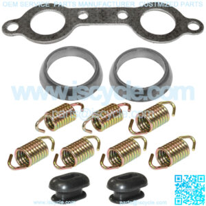 Exhaust Muffler Gasket Kit for Polaris Ranger RZR 800 EFI 2008