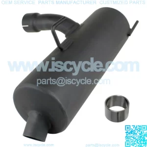 Exhaust Muffler W/ Gasket for Polaris RZR 800 / RZR 4 800 / RZR S 800 2012-2014
