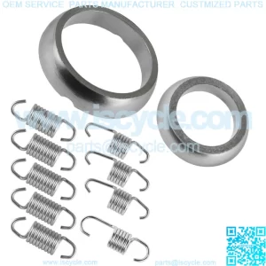 Exhaust Muffler Gaskets and Springs Kit for Arctic Cat Sabercat 500 / LX 2005