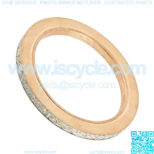 Exhaust Muffler Pipe Head Gasket For Yamaha Viking 700 Yxm700 2014 2015 - 2021