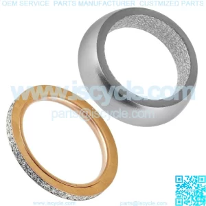 Exhaust Muffler Silencer Pipe Gasket for Yamaha Viking 700 YXM700 4X4 2014-2021