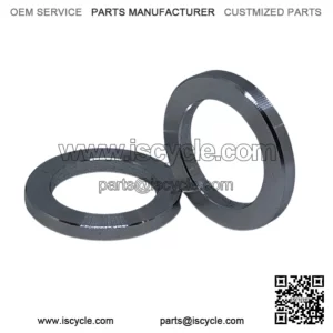 25MM ID x 1/8" Long Aluminum Harley Motorcycle Wheel Axle Spacer - Pair