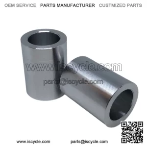 1.0" ID x 1 1/2" Long Aluminum Harley Motorcycle Wheel Axle Spacer - PAIR