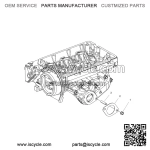 Polaris Gasket,  OEM Part 3040083, Qty 1