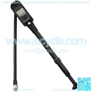 Bike Bicycle High Pressure Shock Pump 300 PSI Max Fork & Rear Air Suspension with Digital Gauge - Great for Mountain Bike MTB Fork