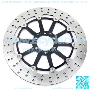 Motorcycle Round Front Disc Brake Rotor For Ducati Monster