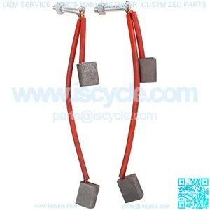 2pcs Starter Brush 103347301,KIMISS Metal 114 01 2034AS Generator Brush Set for EZGO Club Car 2008 and Up