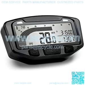 752-120 Black Vapor Digital Speedometer Tachometer Gauge Kit, 1985-2013 Polaris Trail Blazer