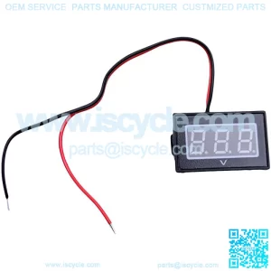 36V Golf Cart Digital Volt Meter Battery Gauge Golf for Club Car Cart E-Bike Bicycle Motorcycle Yamaha 12 24 36 48 Volt - Blue
