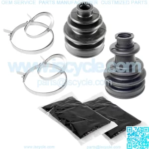 Rear Axle Inner Outer LH RH CV Boot Kit for Polaris Sportsman 450 4x4 2017-2020