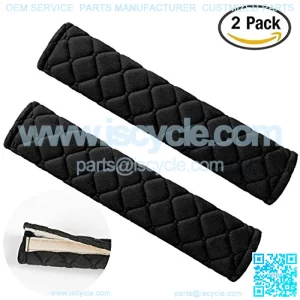 Universal Car Seat Belt Pads Cover,Seat Belt Shoulder Strap Covers Harness Pad for Car/Bag,Soft Comfort Helps Protect You Neck and Shoulder from The Seat Belt Rubbing(2-Pack)