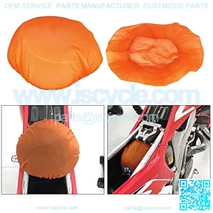 Motorcycle Universal Foam Air filter Cover Cap Protector For YAMAHA SUZUKI KAWASAKI Dirt Pit Bike,Orange