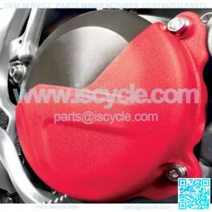 Red Clutch Cover Protector For Honda CRF 450 R RX 2017-2018 8462800002