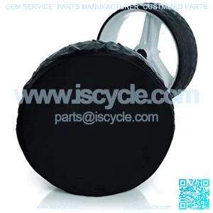 Zip Rear Wheel Covers, Black