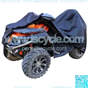 Amazon Basics Weatherproof Standard ATV Cover - 150D Oxford, ATVs up to 102"