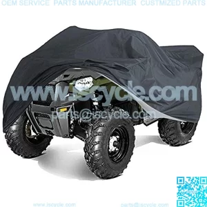 ATV Cover XL Heavy Duty Waterproof Windproof Large Quad ATV Four Wheeler Cover for All-Season Outdoor for Polaris Sportsman Yamaha Grizzly Honda Kawasaki (6.9 x 3.9 x 3.8 ft)
