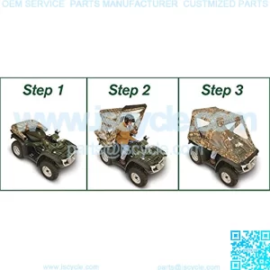 Intruder QuikCab Convertible ATV Cover - Camouflage, Model Number 52800