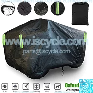 ATV Cover Oxford Cloth for Polaris Sportsman Yamaha Grizzly Honda Kawasaki With Straps Reflective Storge