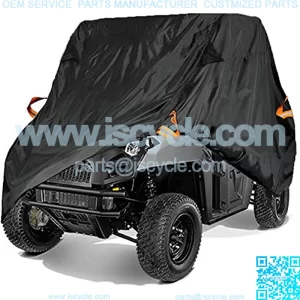 UTV Cover Waterproof Heavy Duty Oxford Cloth Material 2-3 Passenger Fits for Polaris Yamaha Arctic Cat/Textron Off Road Outdoor All Weather Protection