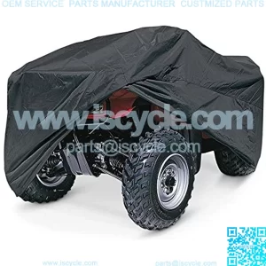 Super Heavy Duty 600 Denier Marine Grade Waterproof ATV Cover FITS UP to 100" L ATV Covers 4-Wheeler 4X4, Polaris, Suzuki, Yamaha, Kawasaki, Honda, ATV Rancher, Foreman, FOURTRAX