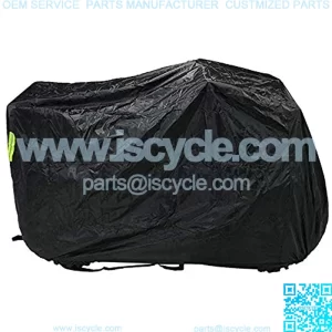 Waterproof Lockholes Professional ATV Cover 4 Wheeler Quad Cover for Protects ATV from Snow Sleet Dust UV - M Black
