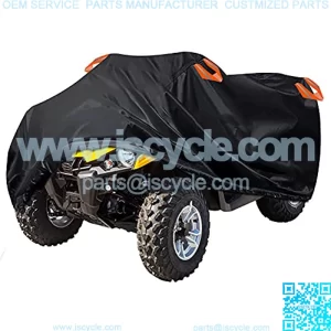 Waterproof ATV Cover - ATV Quad Windproof Covers ATC Rain Cover UV Protects 7 Wheeler for Polaris Sportsman Yamaha Grizzly Wolverine YFZ Honda Sportrax TRX Kawasaki
