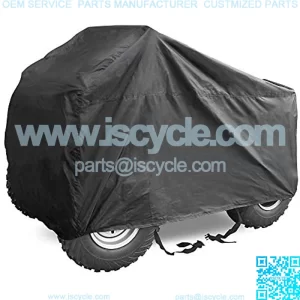 L Size 79 Inch ATV Quad Covers Waterproof Outdoor Oxford Cloth Durable 4 Wheeler Rain Cover Accessories All Weather UV Protection for Kawasaki for Polaris for Suzuki for Can Am