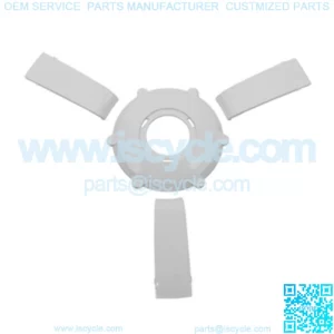 Giazza Golf Cart Steering Wheel Colored Insert Set - White