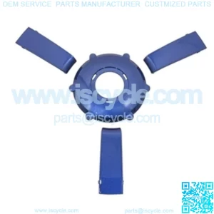 Giazza Golf Cart Steering Wheel Colored Insert Set - Blue