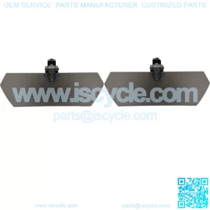 2PCS UTV 1.25-2'' Sun Visor Sun Shade for Can Am X3 Polaris RZR XP 1000 Honda (For: John Deere Gator CS)
