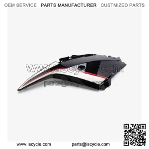 Front Left Panel Black for Loncin LX500-K,Voge 500DSX Euro 5 LX500-K-E5 CMPO ABS