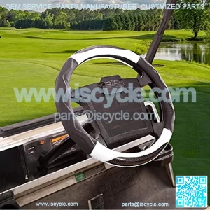 Golf Cart Steering Wheel Cover for Club Car & Yamaha, 14 Inch