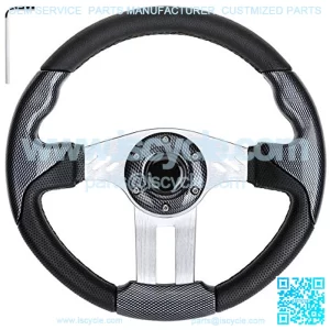 Golf Cart Steering Wheel or Adapter, Generic of Most Golf cart EZGO Club Car Yamaha