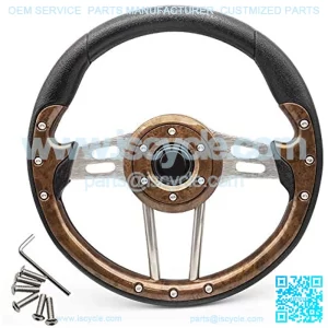 Golf Cart Steering Wheel or Adapter, Generic for Most Golf cart EZGO Club Car Yamaha