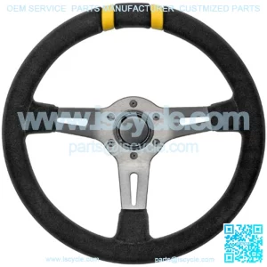 R1907_33S Mod Drift 330 mm Suede Steering Wheel