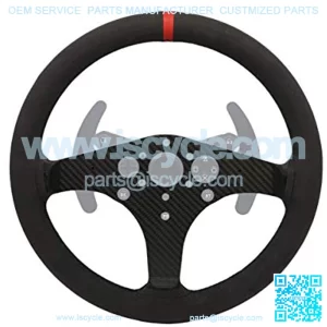 T300RS T300GT Racing 13inch 33cm steering Wheel MOD DIY(carbon fiber,suede)