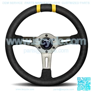 R1907/33S Steering Wheel (MOD DRIFT Black Suede), 1 Pack