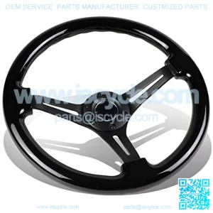 Steering Wheel, Black