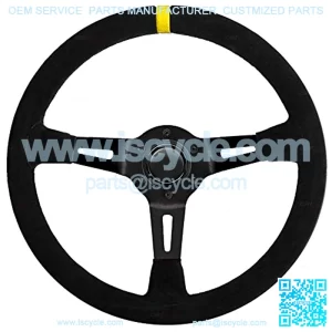 R1908/35S Steering Wheel (MOD 08 Black Suede), 1 Pack